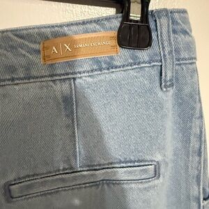 Armani Exchange Sky Blue Denim Pants